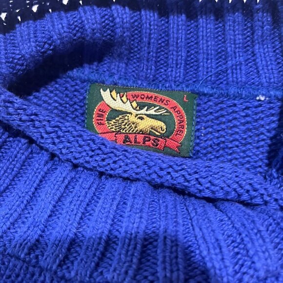 Vintage ALPS‎ Mock Neck Sweater - Picture 4 of 7